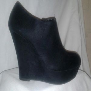 Black swade high wedge Moeeiou