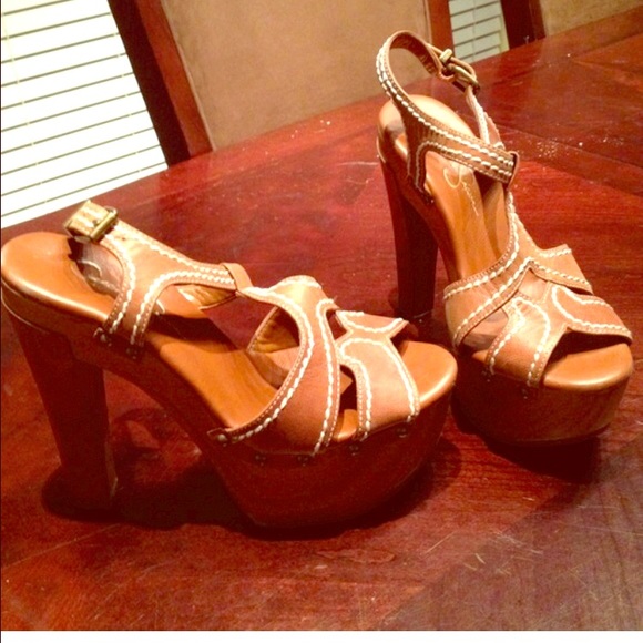 Jessica Simpson Platform Sandal Heels