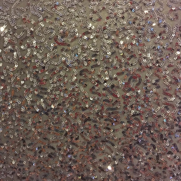 Express sequined charcoal crop jacket - Picture 3 of 3