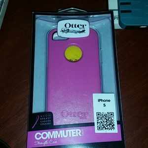 Iphone 5/5s pink otter box
