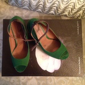 Green heels
