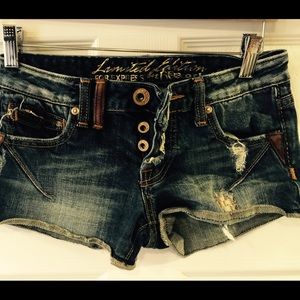 Vintage look Denim shorts