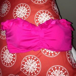 Hot pink bikini top