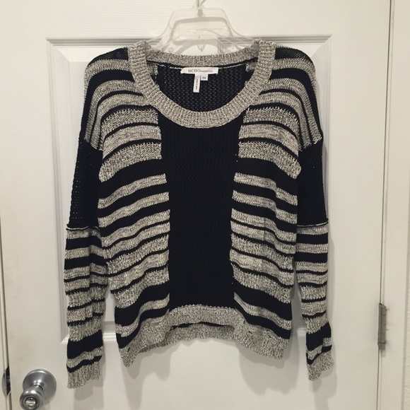 BCBGeneration black and grey sweater