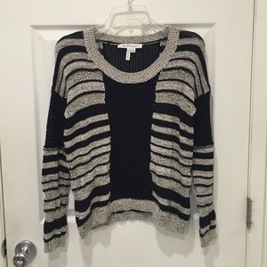 BCBGeneration black and grey sweater