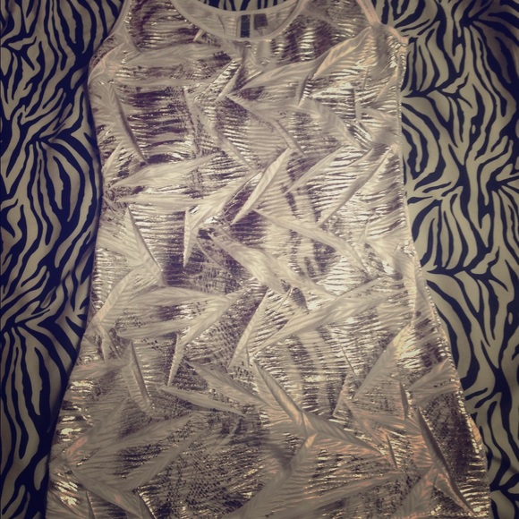BKE foil tank top