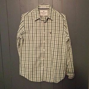 AE Mens Medium Button Down Shirt
