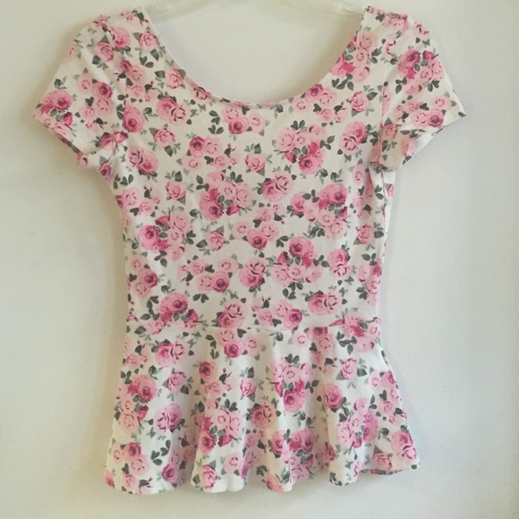 H&M Peplum Top