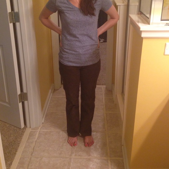 Brown corduroys