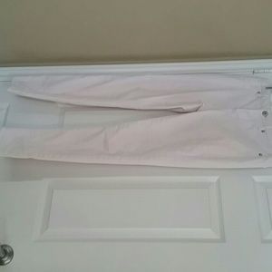 Light pink skinny pants