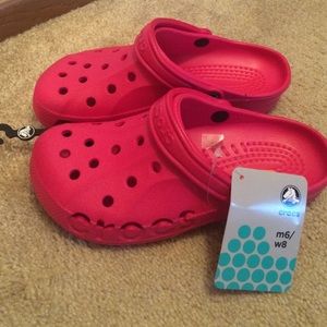 ☀️NWT☀️ Pink Croc's
