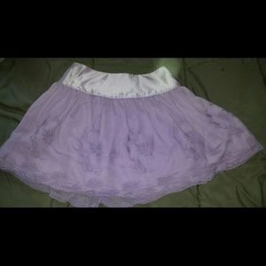 Betsy Johnson Purple Skirt
