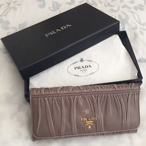 Prada Nappa Gaufre Wallet