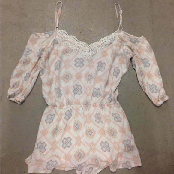 Kendall & Kylie Cold-Shoulder Romper