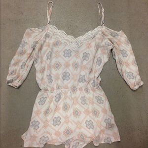 Kendall & Kylie Cold-Shoulder Romper