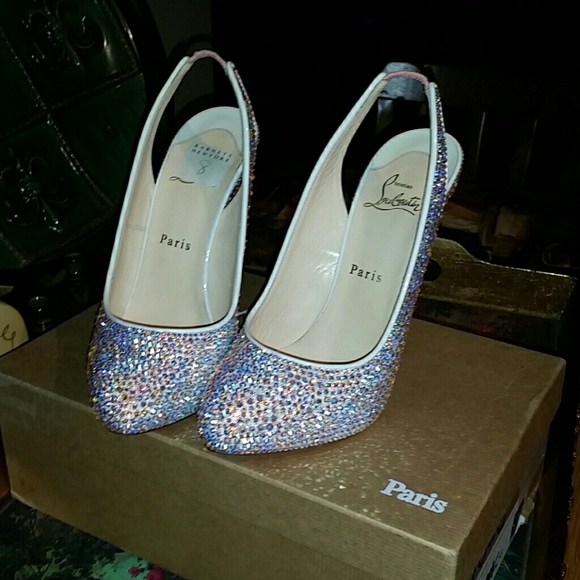 Bnib Christian Louboutin strass crystal pump - Picture 4 of 6