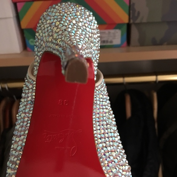 Bnib Christian Louboutin strass crystal pump - Picture 5 of 6