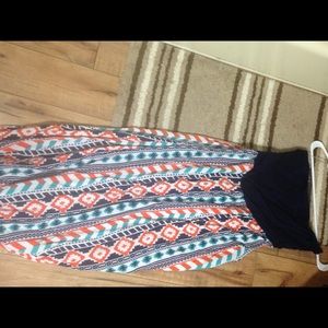 Maxi dress size large