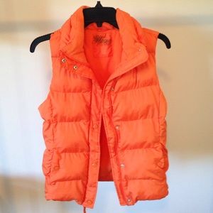 Child winter puffy vest
