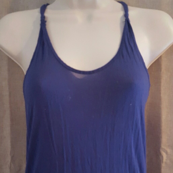 Royal Blue halter maxi dress - Picture 3 of 4