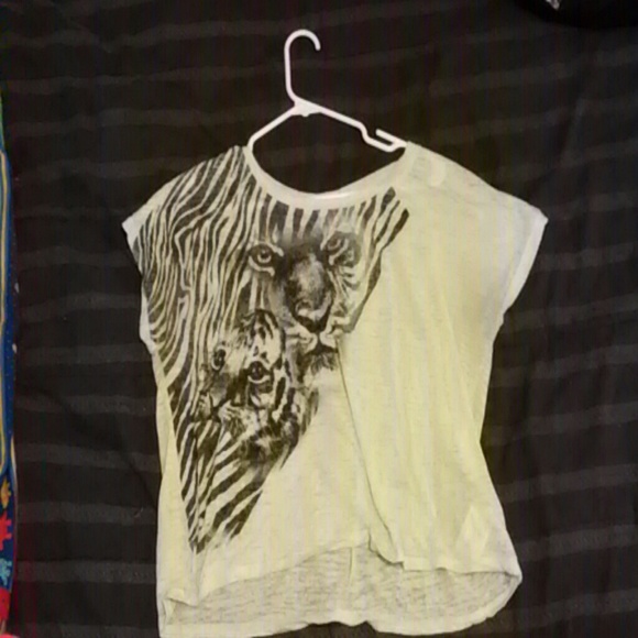 Green Tiger Over Shirt