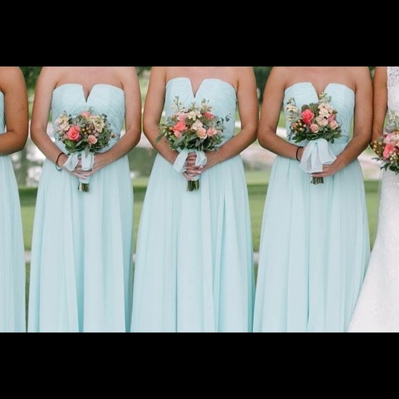 Gorgeous Mint Bridesmaid Dress