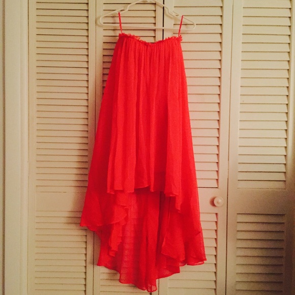 Tube Chiffon Couture Dress