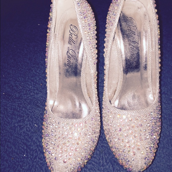 Heels with diamonds