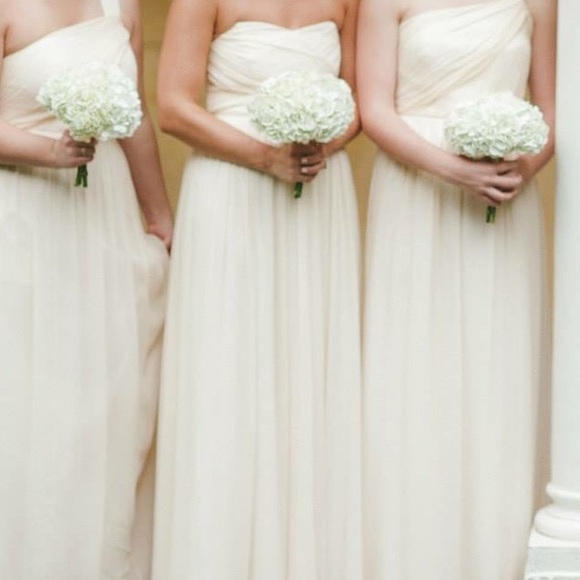JCREW strapless bridesmaid dress!