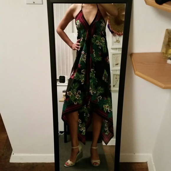 Old Navy | Flowery halter dress