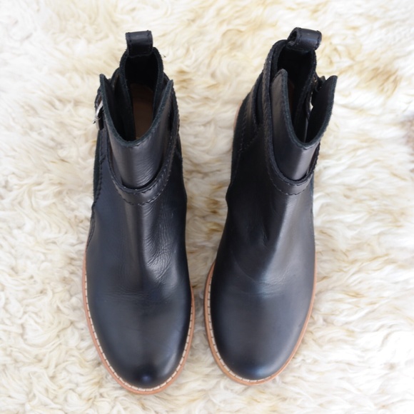 Acne leather and suede ankle boot - Picture 2 of 4