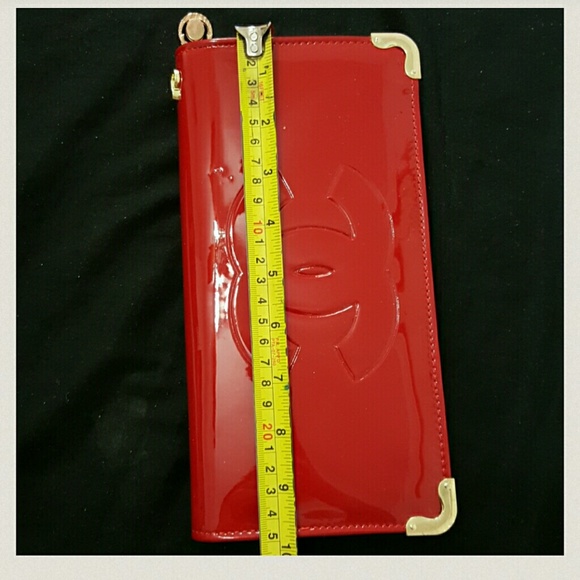 Clutches & Wallets - Big Apple red color wallet / wristlet or crossbody