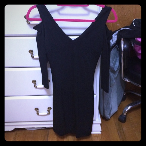 Black dress by Bebe