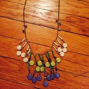 Anthropologie multicolored necklace