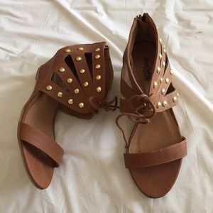 Studded sandals