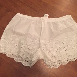 H&M White Shorts