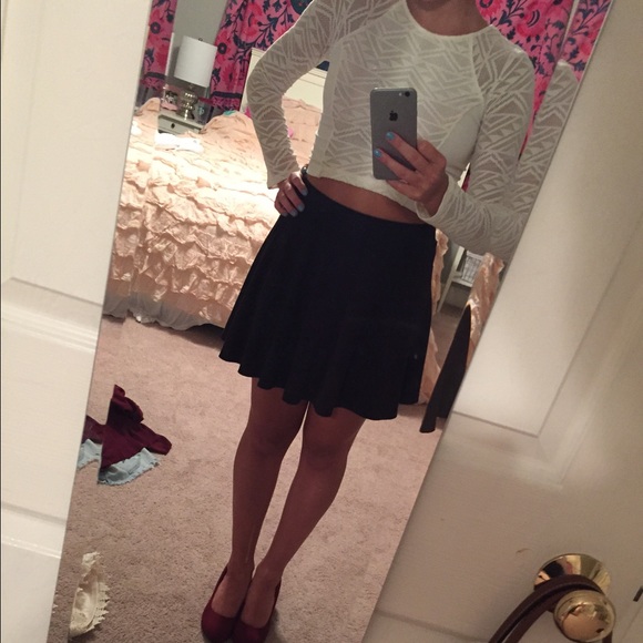 H&M top and skirt
