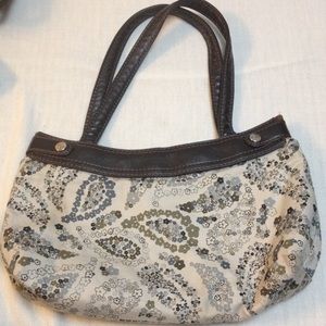 31 removable skirt purse in chocolate brown