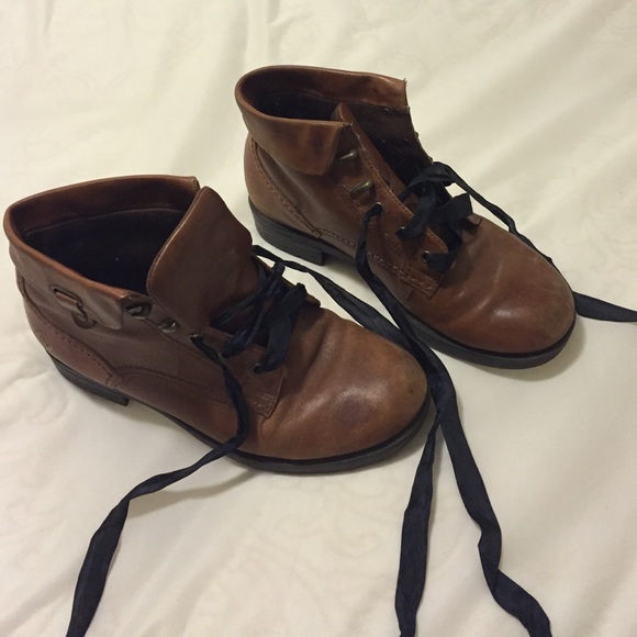 Leather ankle boots!