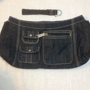 31 skirt purse extra jean skirt and key chain