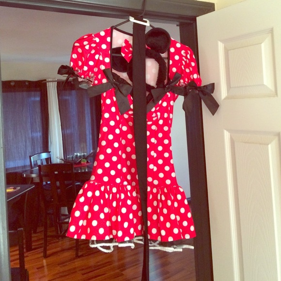 Minnie Mouse adult women's costume