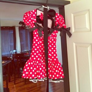 Minnie Mouse adult women's costume