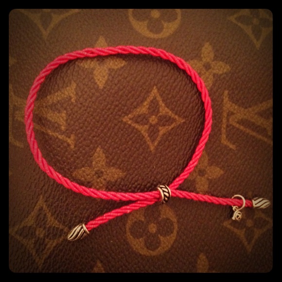 Authentic David Yurman Silk Cord Bracelet