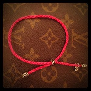 Authentic David Yurman Silk Cord Bracelet