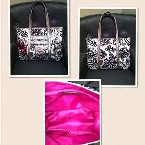 Coach 14741 Bella Silver Floral Tote