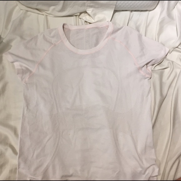 Light pink lulu lemon run swiftly