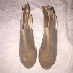 Tan Sandles NEVER WORN!!!