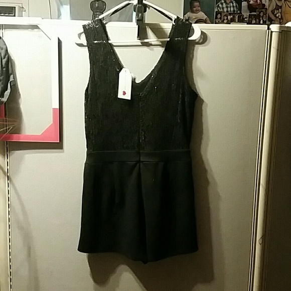 One piece shorts outfit