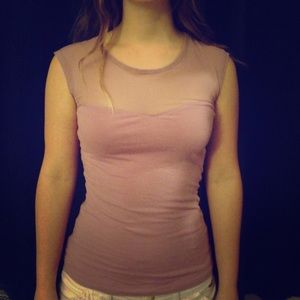 Lilac colored shirt