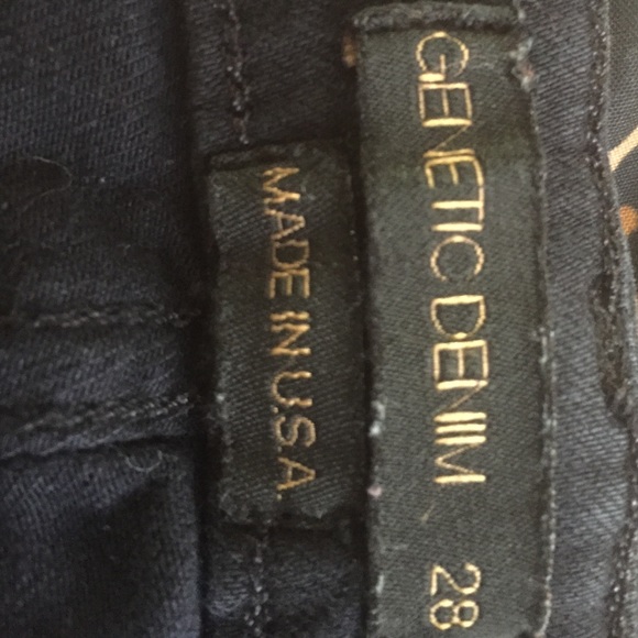 Genetic denim jegging like black pants - Picture 3 of 4